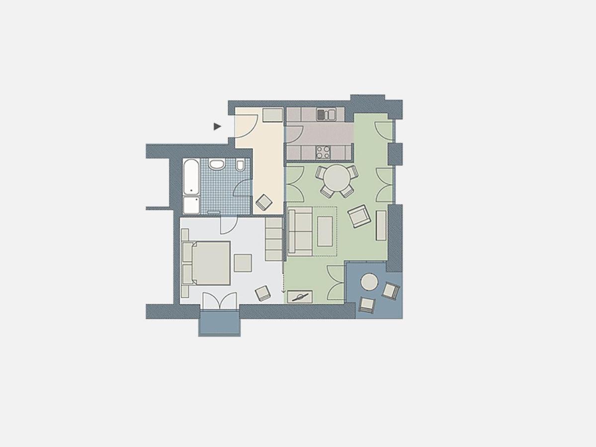 Kaiservillen Heringsdorf - Ferienwohnung Mit 1 Schlafzimmer Und Terrasse D201 Exterior photo